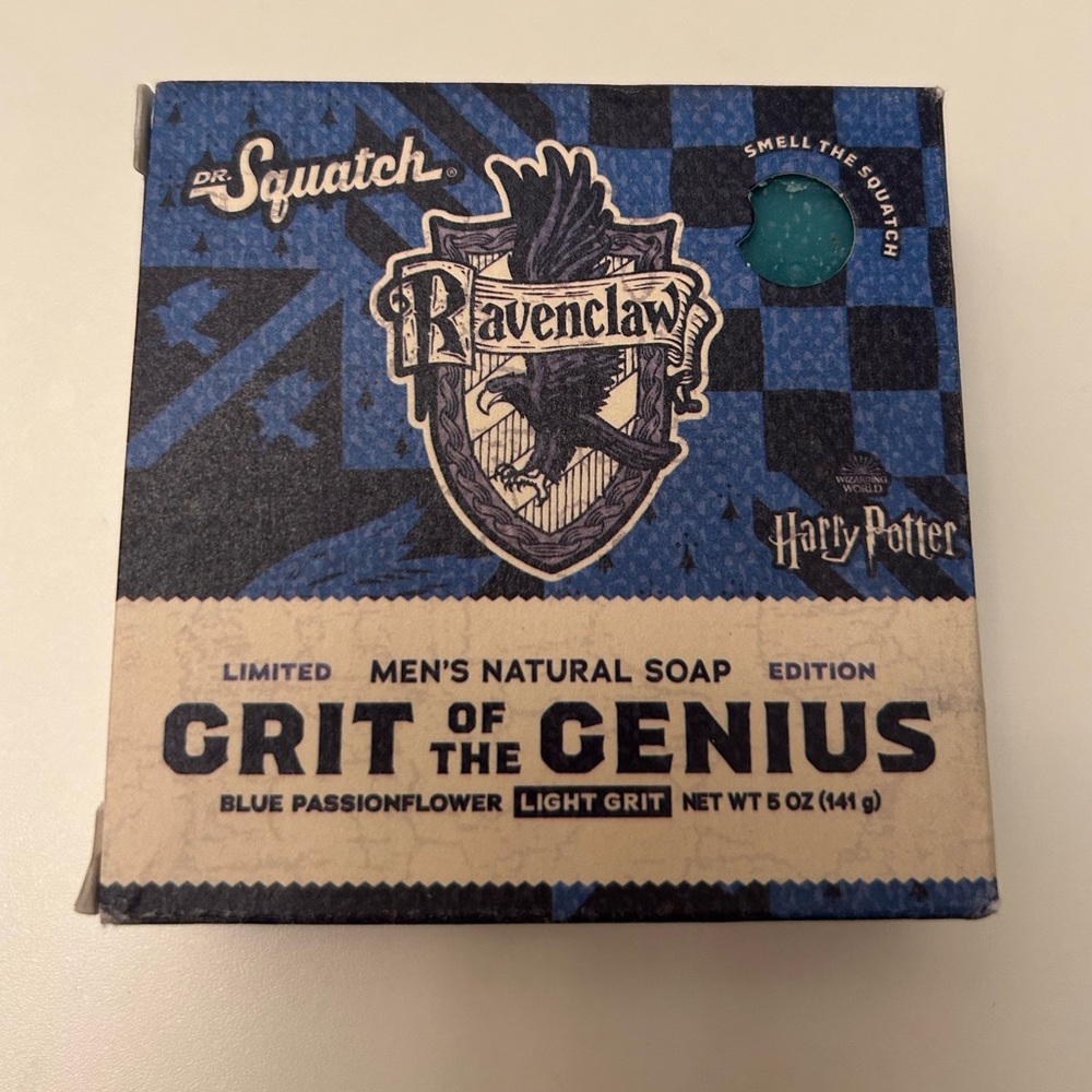 NEW NIB Dr. Squatch Ravenclaw Soap